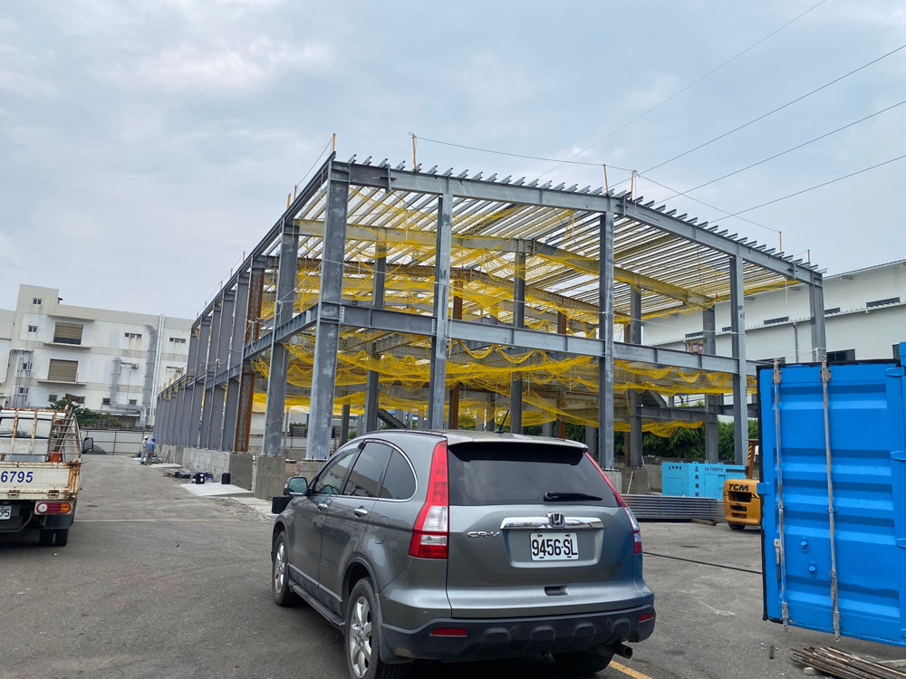芳苑設備架台鋼構工程
